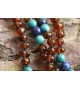 Amber teething necklace - Gemstone - baroque beads